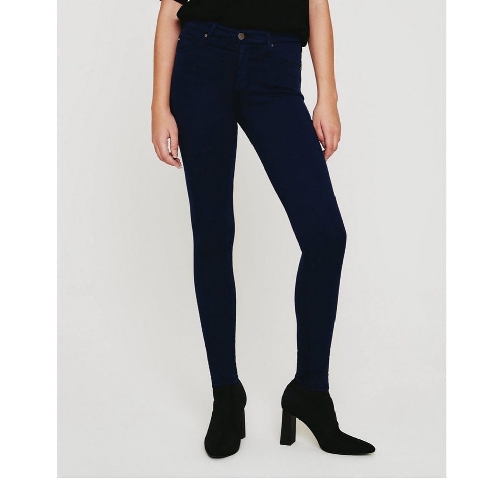 Ag Adriano Goldschmied high rise skinny ankle jeans